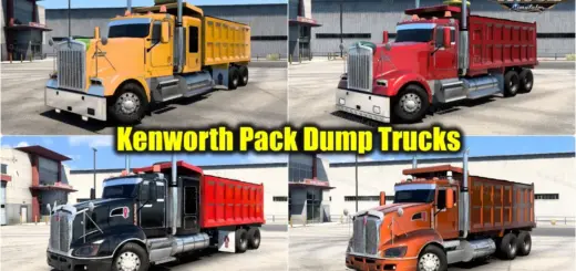 Kenworth Pack Dump Trucks