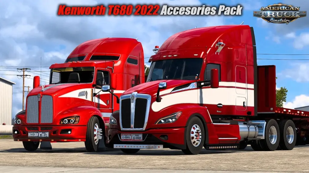 Kenworth T680 2022 Accesories Pack