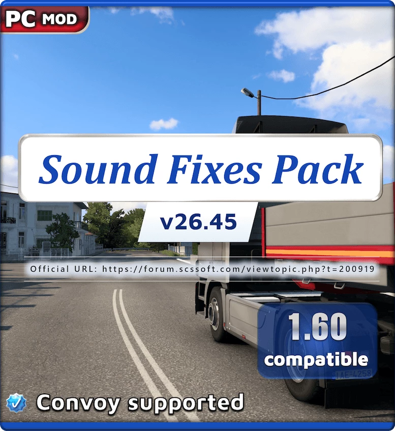 Sound Fixes Pack v26.45 Sound Fixes Pack v26.45