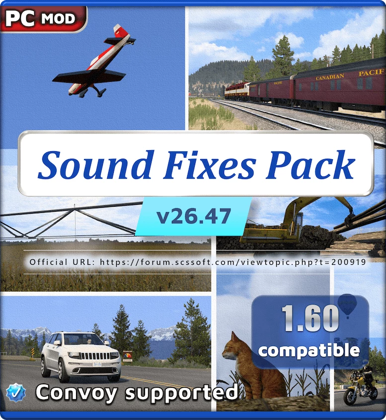 Sound Fixes Pack v26.47