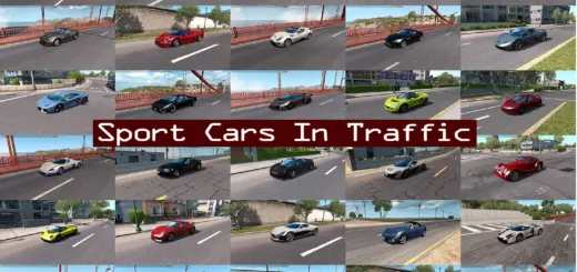 Sport Cars Traffic Pack