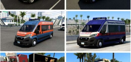 ATS emergency vehicles pack v1.3.1