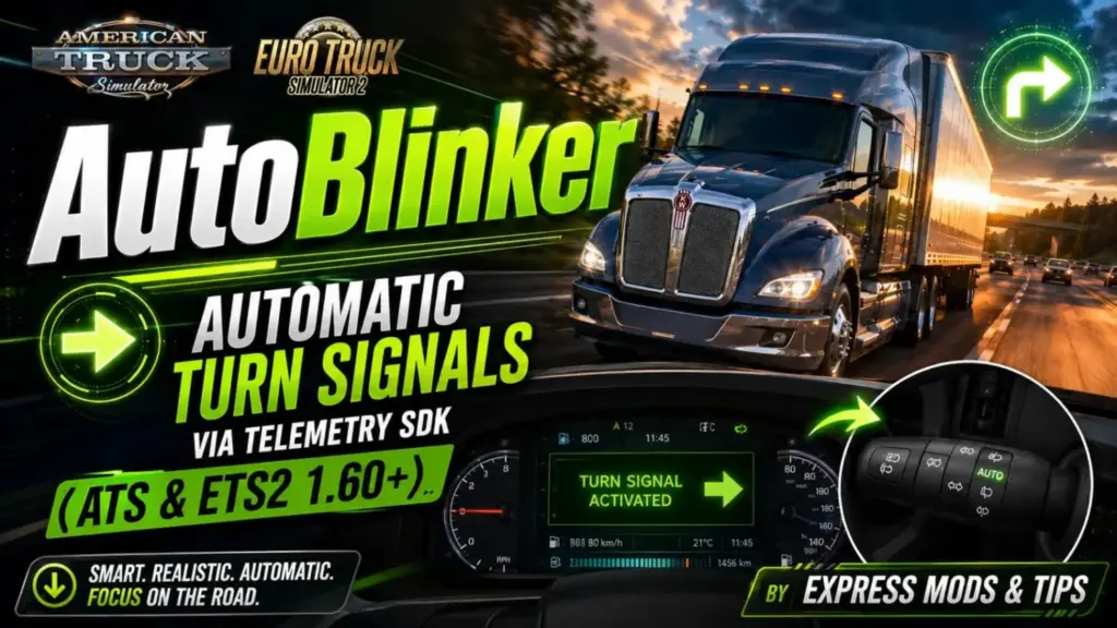AutoBlinker Automatic Turn Signals via Telemetry SDK v1.0