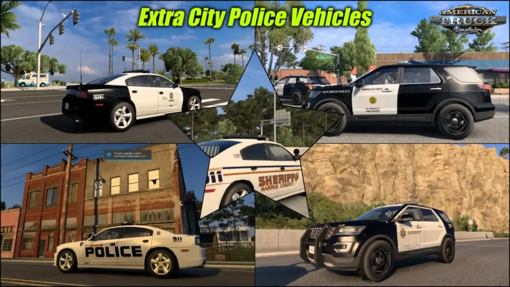 Extra City Police Vehicles