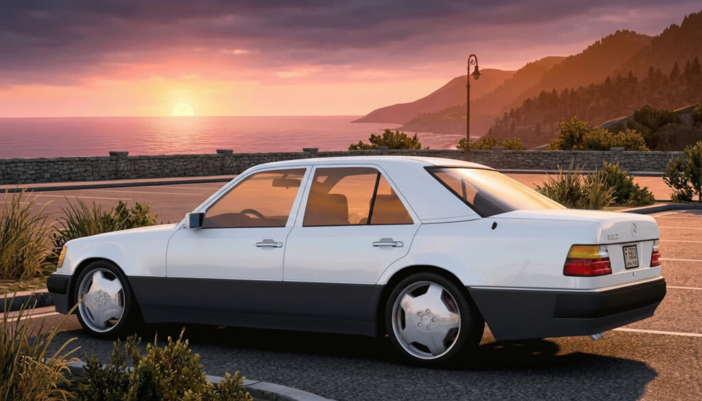 Mercedes Benz 250D W124 1998 v1.02