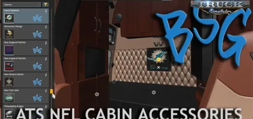 NFL Cabin Accessories
