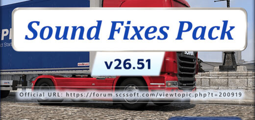 Sound Fixes Pack V26.51