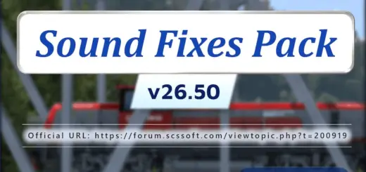 Sound Fixes Pack v26.50
