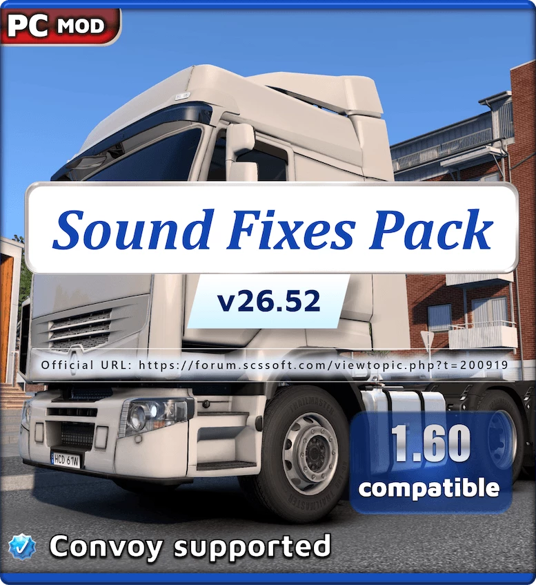 Sound Fixes Pack v26.52 Sound Fixes Pack v26.52