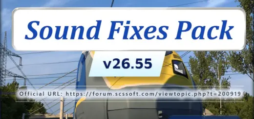 Sound Fixes Pack v26.55.1