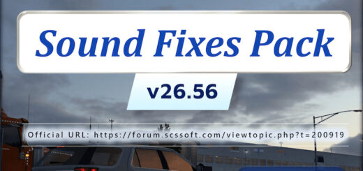 Sound Fixes Pack v26.56